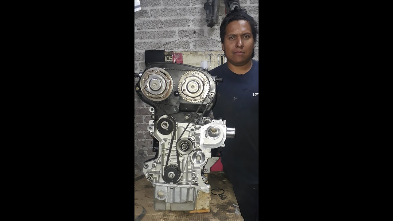 asi quedo el motorcito  2H0 ECOTEC TRAX CRUZE SONIC