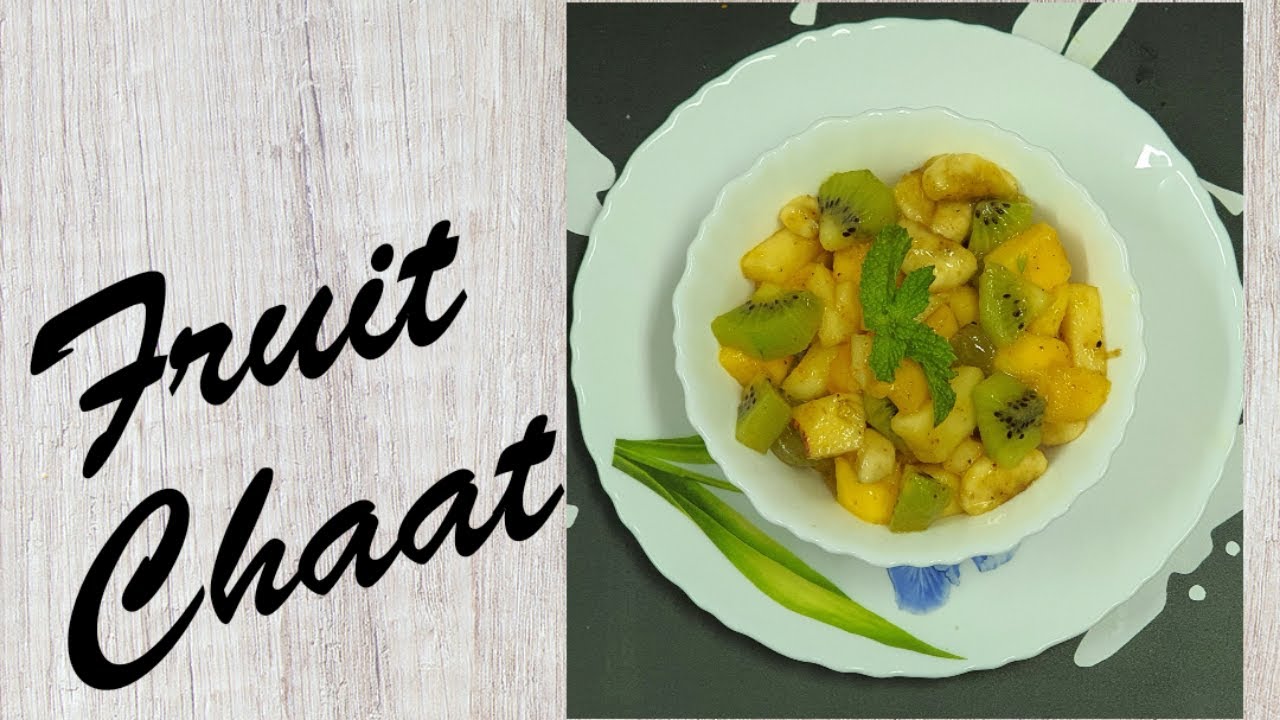 Easy Fruit Chaat With Shan Fruit Chaat Masala.