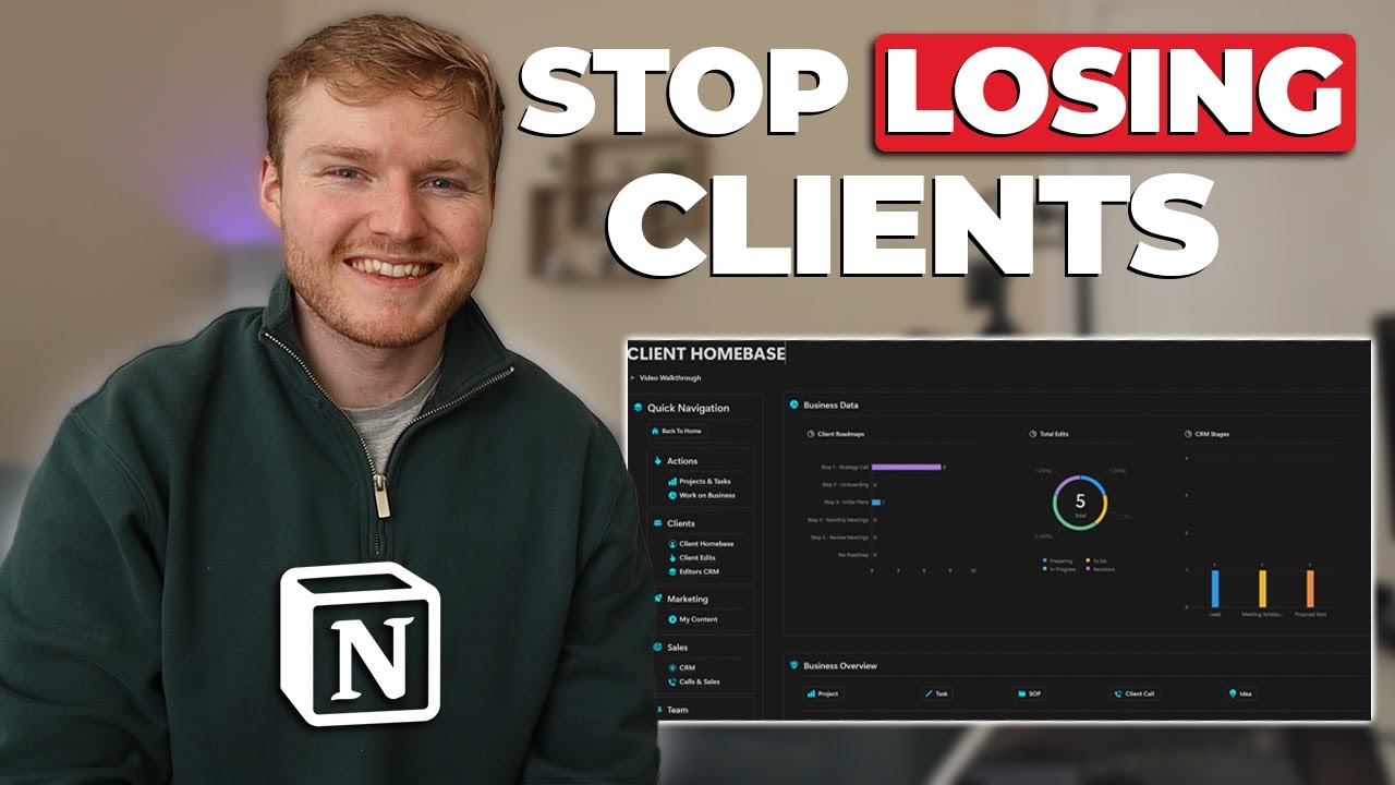 Build A Client Tracker and Client Portal in Notion (That Actually Helps You Scale)