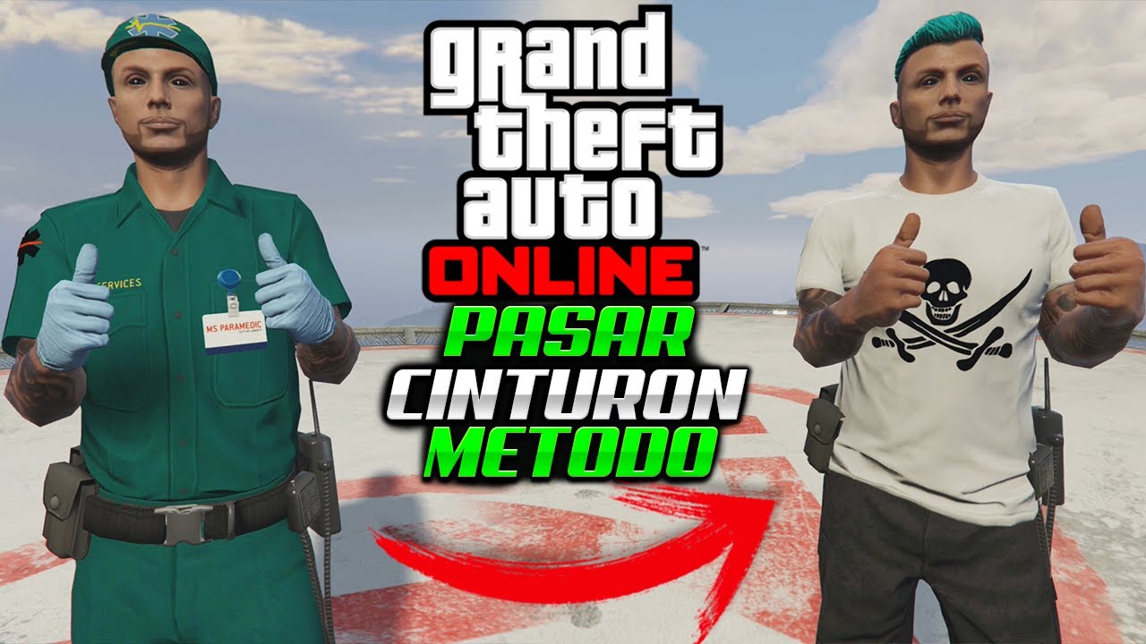 Como PASAR👉CINTURON a OTRO CONJUNTO👉GTA 5 ONLINE