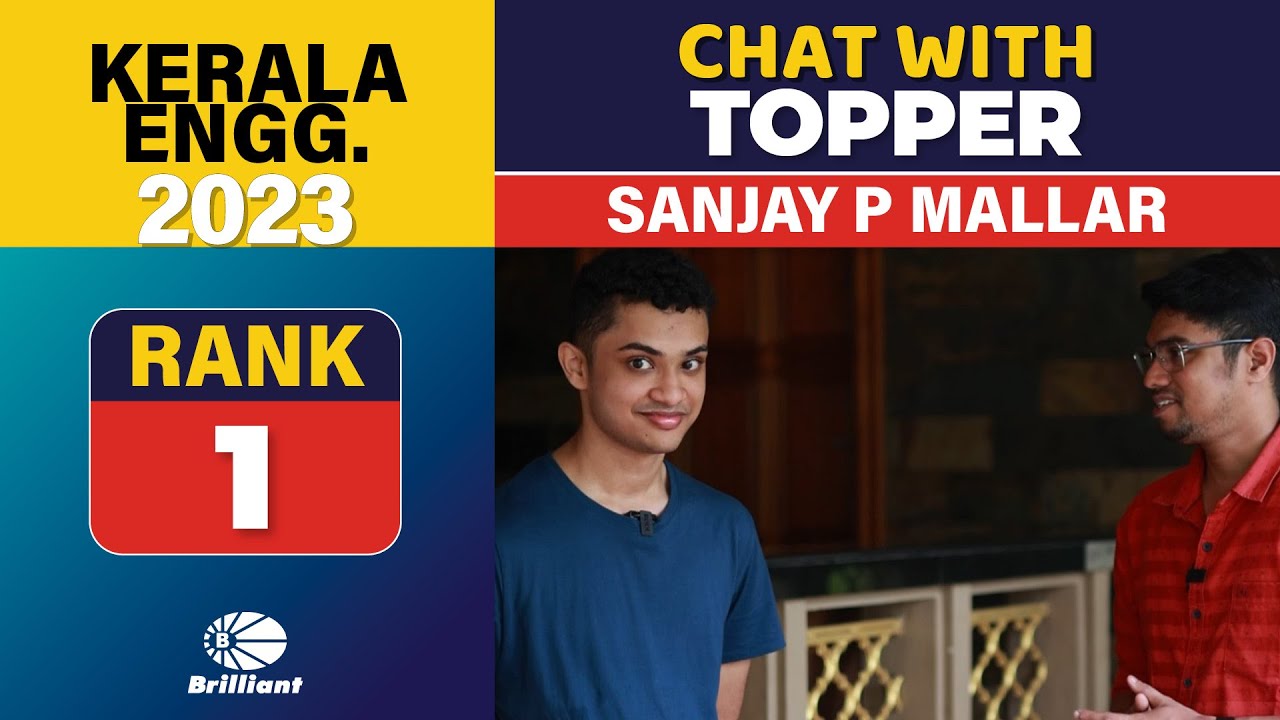 SANJAY P MALLAR | KEAM 2023 Result | Kerala Rank 1