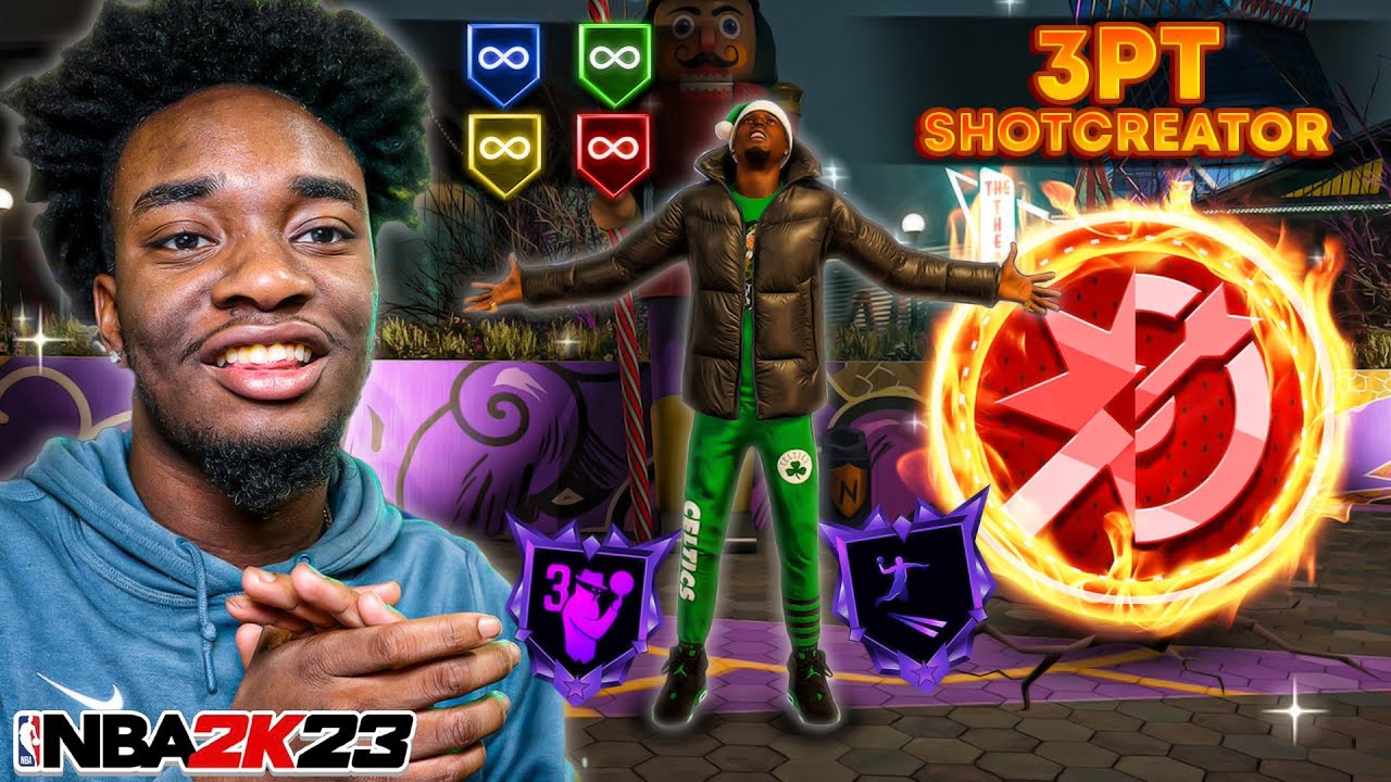MY 6'1 3PT SHOT CREATOR BUILD IS UNSTOPPABLE ON NBA 2K23! 95 STEAL, 92 3PT, CONTACT DUNKS & MORE 🔥