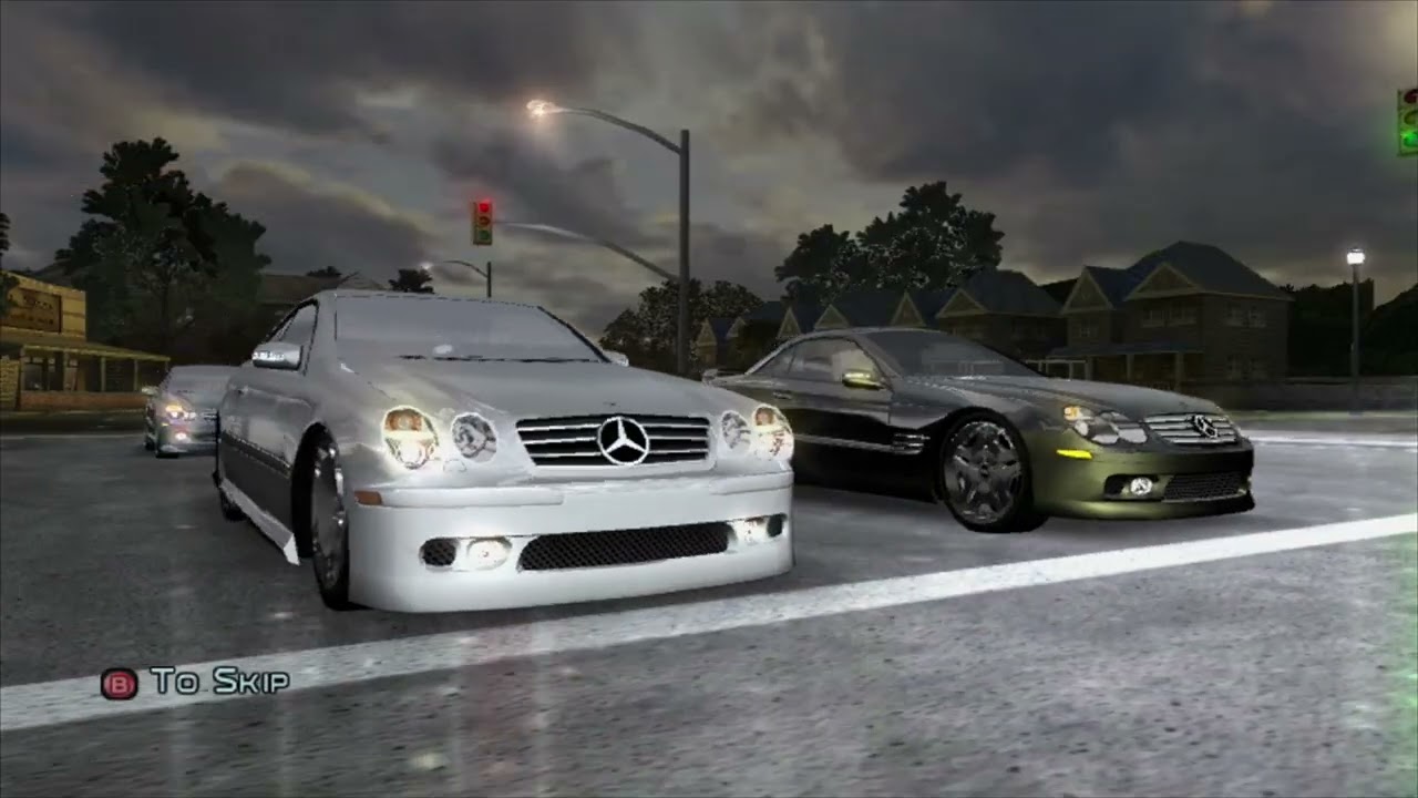 Mercedes Benz CL500 Luxury Rollers CC | Midnight Club 3: DUB Edition REMIX