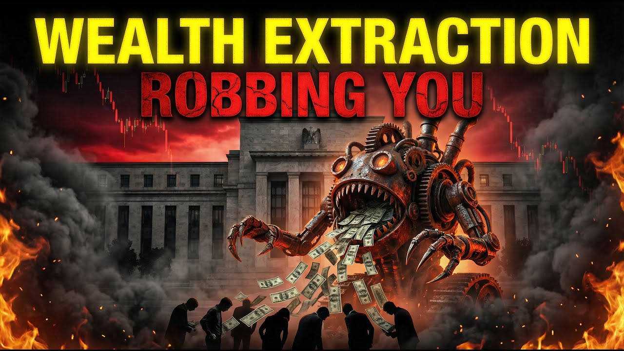 The Wealth Extraction Machine &mdash; How Inflation Was Engineered to Rob You