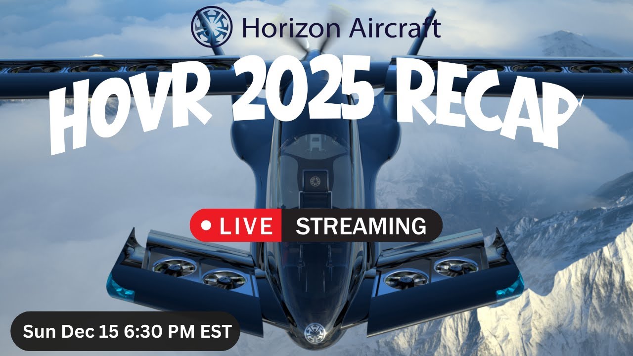 New Horizon Aircraft End of Year Recap 2025