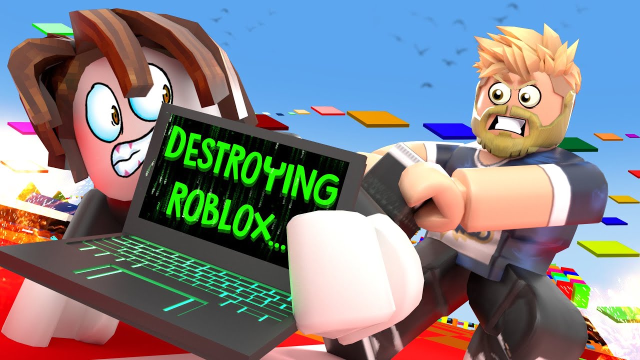 This NOOB can DESTROY Roblox!