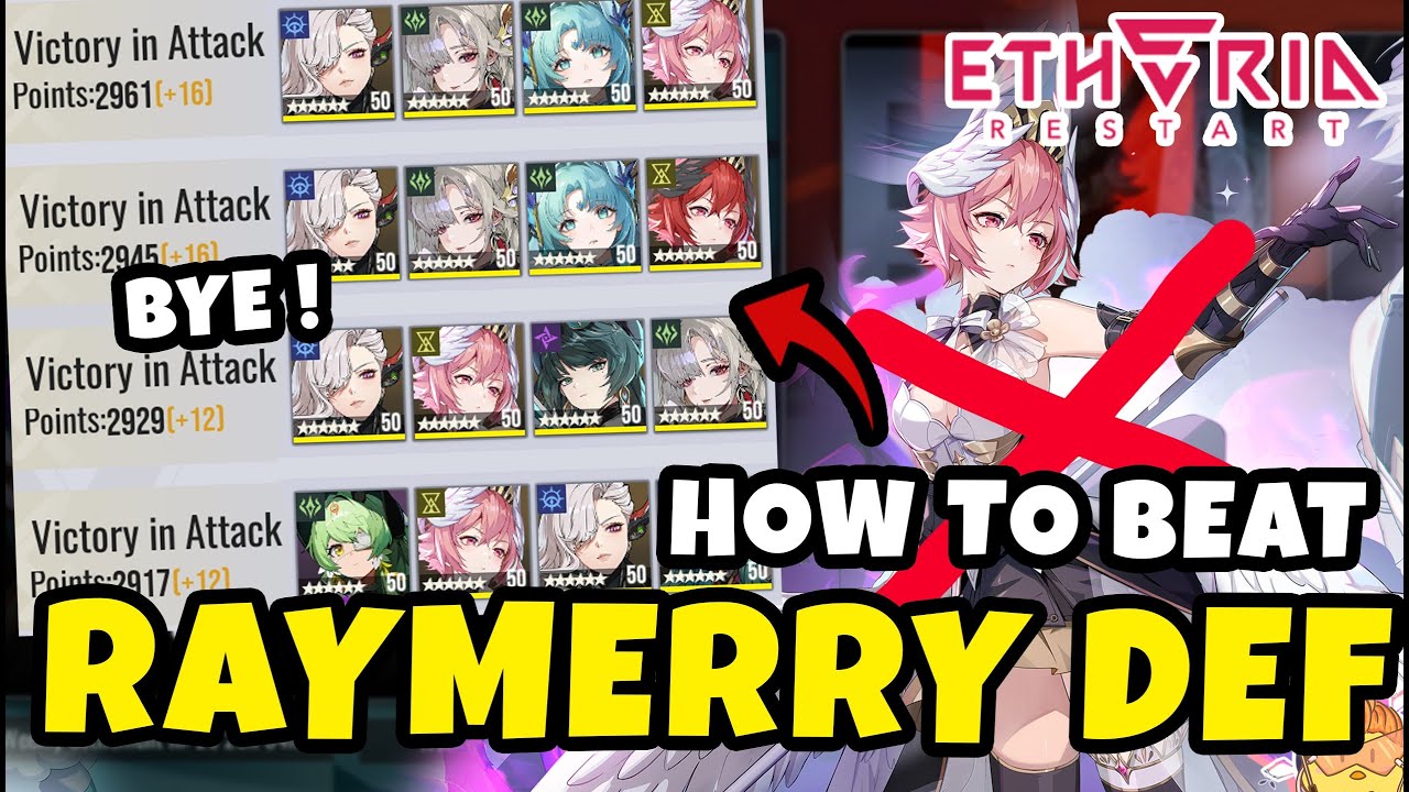 Как победить команду Raymerry Bruiser в Etherena! | Перезапуск Etheria
