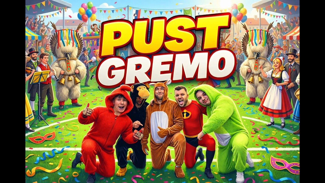 Pustni nogometni izziv - Lahko zadeneš v tem kostumu? 🎭🎊🃏