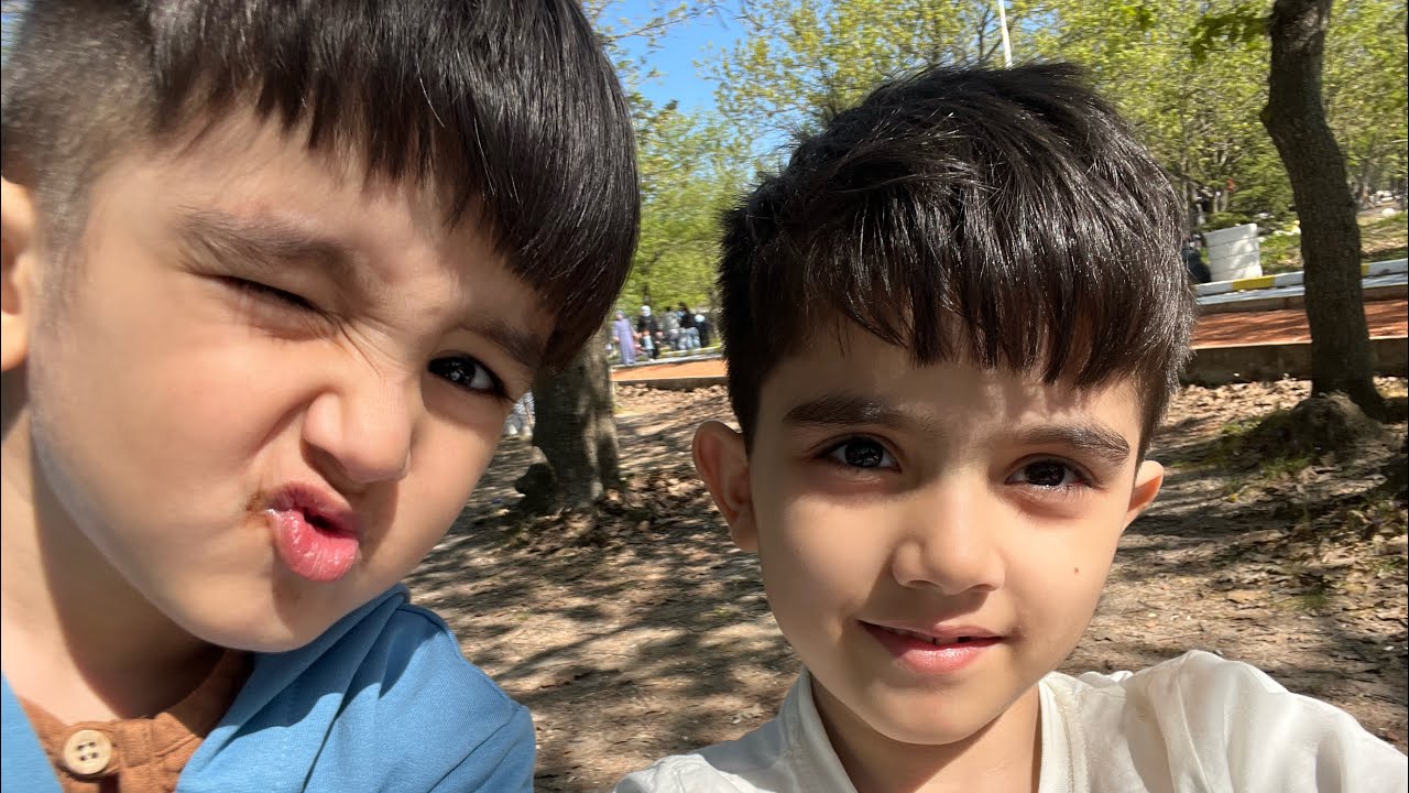 Sunday, Fun day in a Park with Family in Beylikduzu Belediye Park in Istanbul!