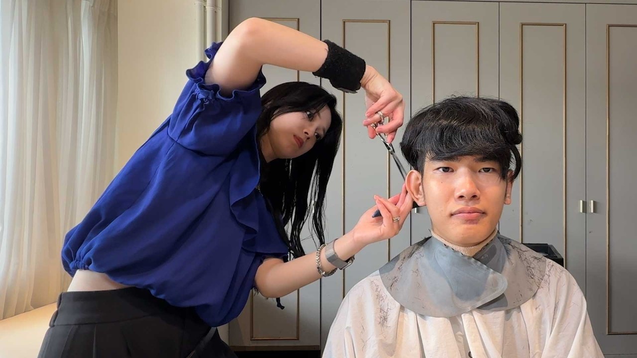 💈【ASMR】Ultimate Refreshment! Professional Haircuts and the Latest Head Spa ``ENORE Ginza