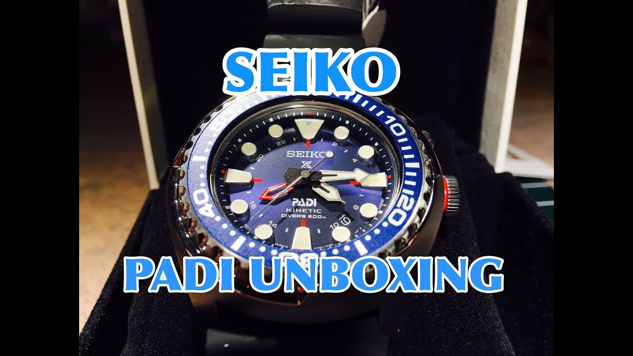 SEIKO PADI SPECIAL EDITION DIVER UNBOXING SUN065
