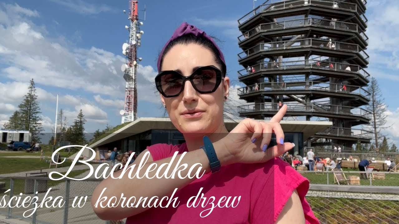 BACHLEDKA ŚCIEŻKA W KORONACH DRZEW SŁOWACJA