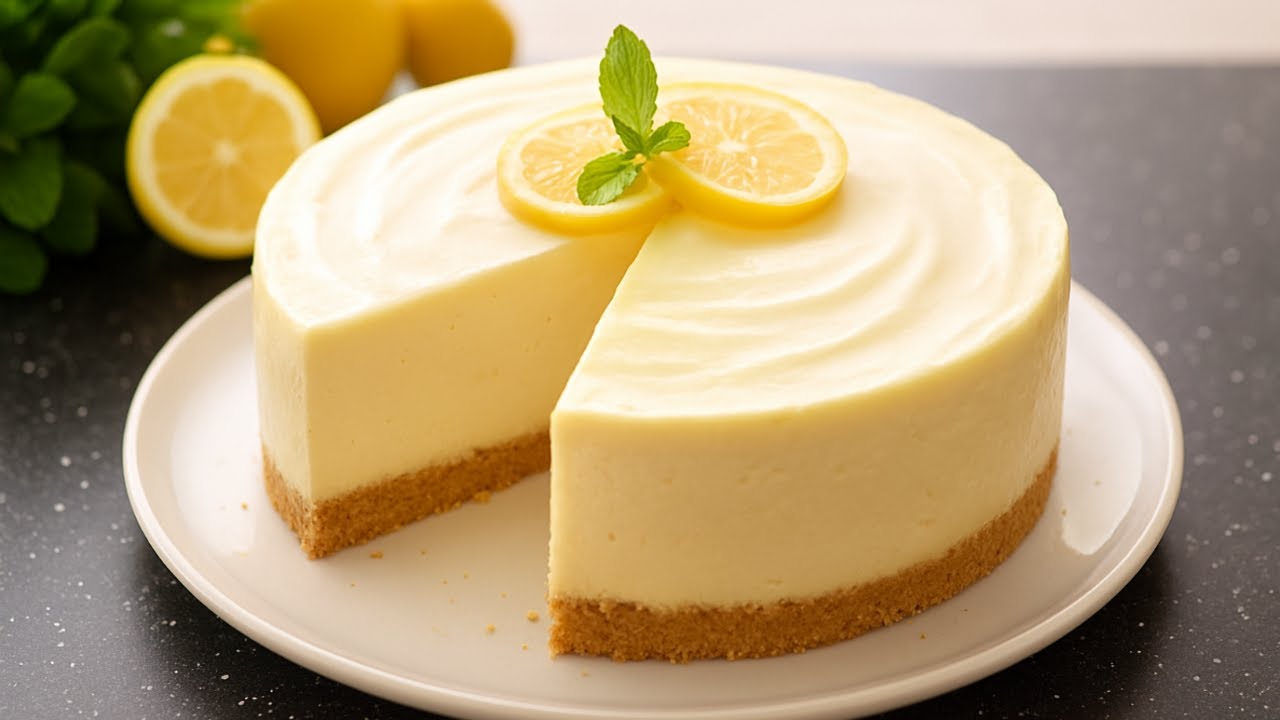 No Bake Lemon Cheesecake Recipe Anyone Can Try!