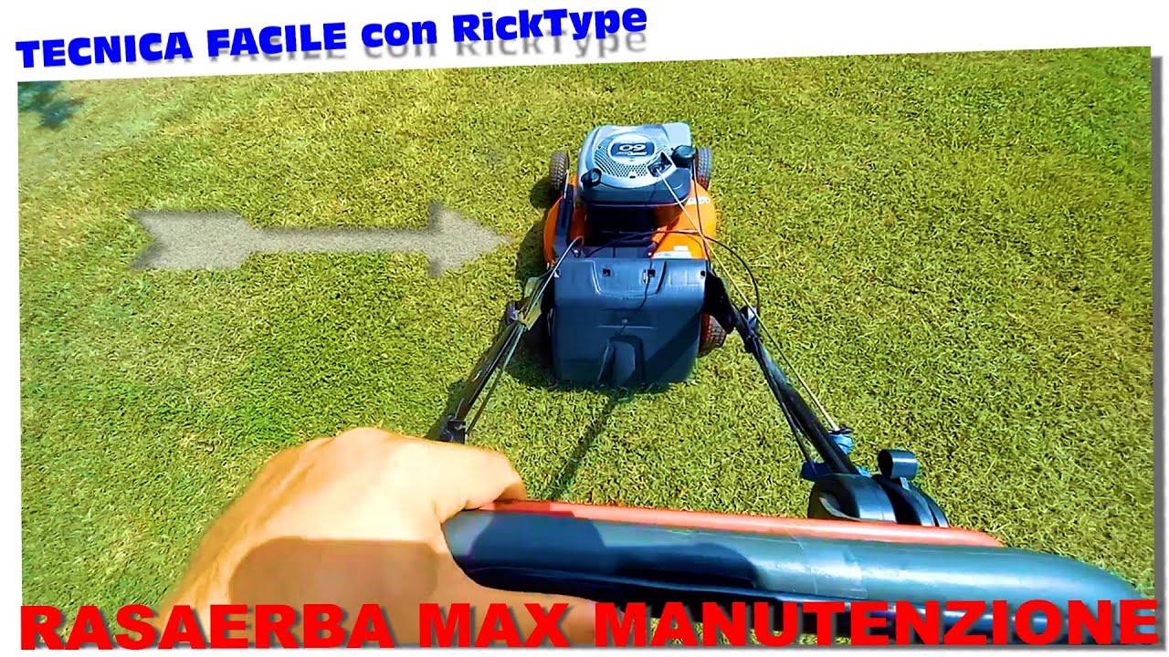 Manutenzione ordinaria rasaerba MAX53 con B&S Ready Start 60