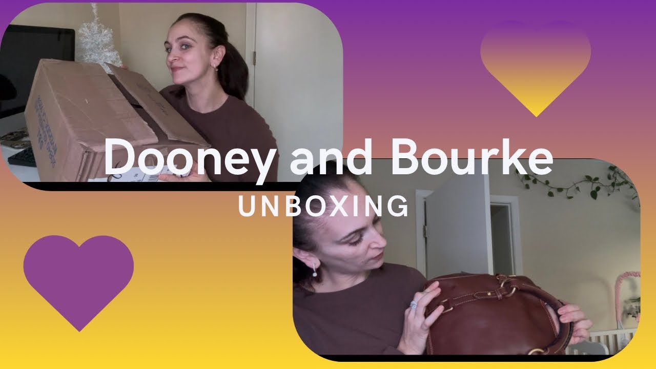Dooney and Bourke unboxing 👜 | Would you send back?
