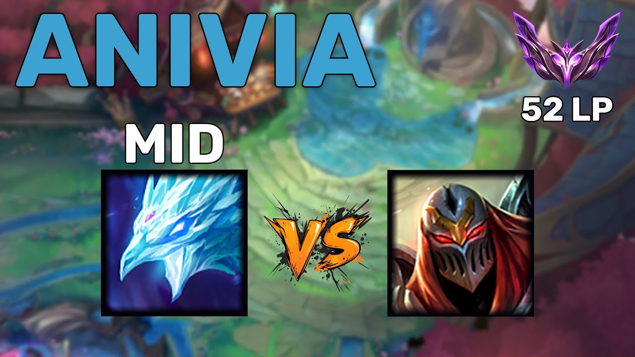 Anivia vs Zed – Mid | Full Ranked Game (Master 52LP - EUW)