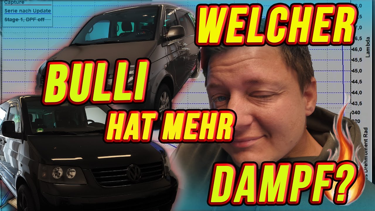 VW T5 DUELL | 2.5TDI vs 2.0TDI | Welcher Motor kann mehr?