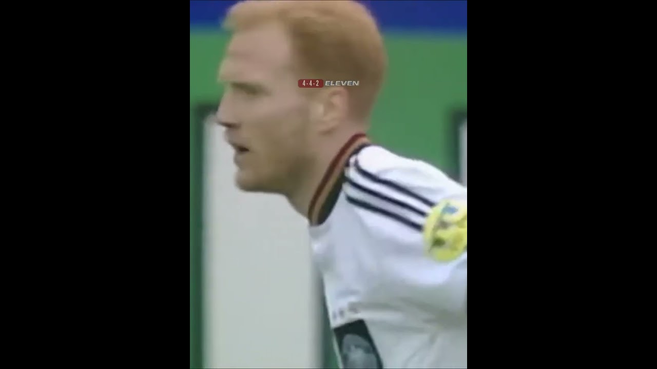 Oliver Bierhoff's EURO 1996 Golden Goal 🎖 #shorts