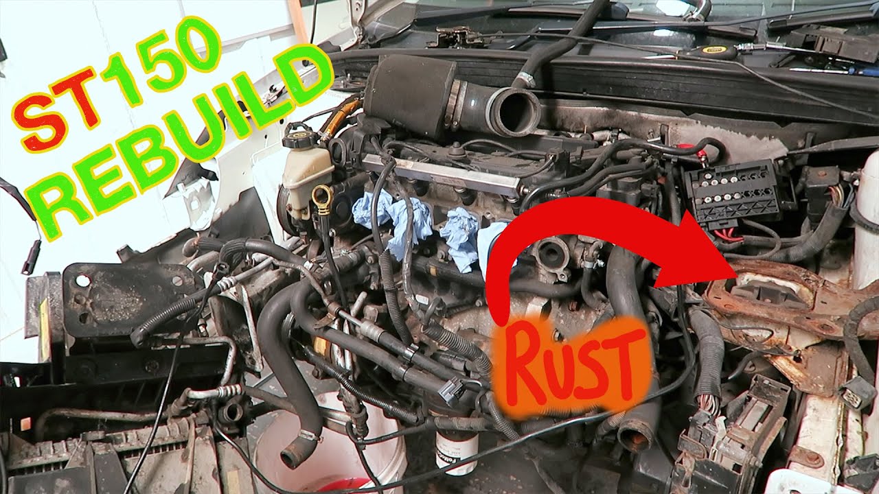 Rebuilding the Ford Fiesta ST150 - New coolant tank and other new parts