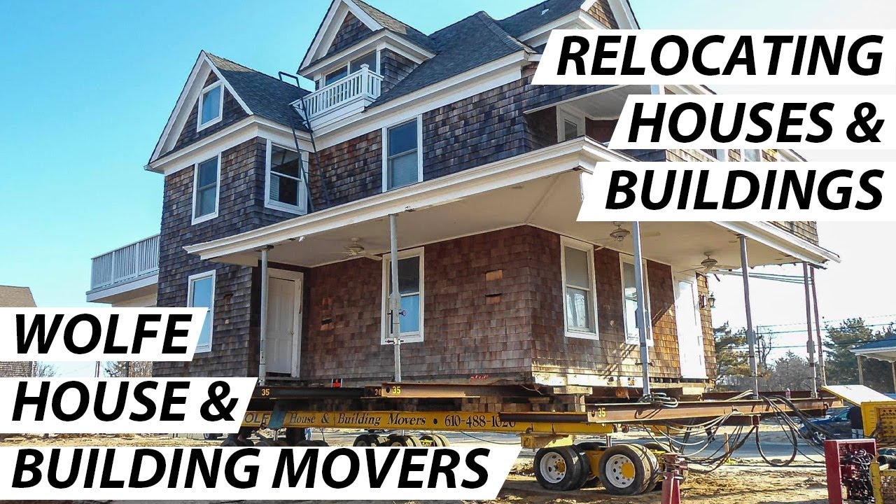 Wolfe House & Building Movers | Перемещение зданий и домов | Сохраняя историю