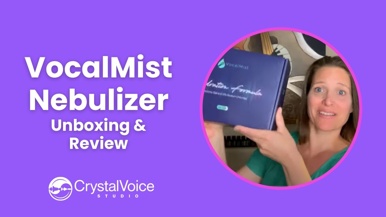 VocalMist Nebulizer Unboxing & Review