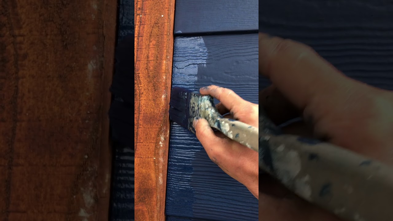 How to paint Hardie plank siding