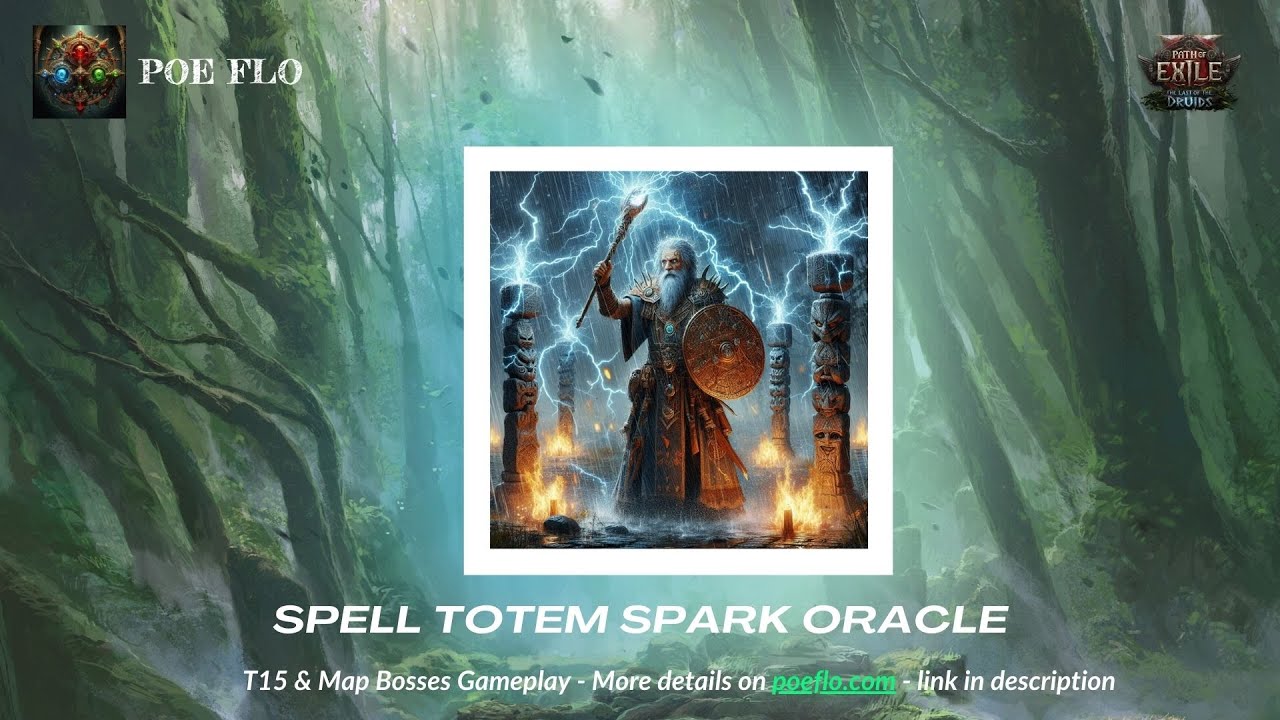 [POE2 0.4] Spell Totem Spark Oracle Gameplay