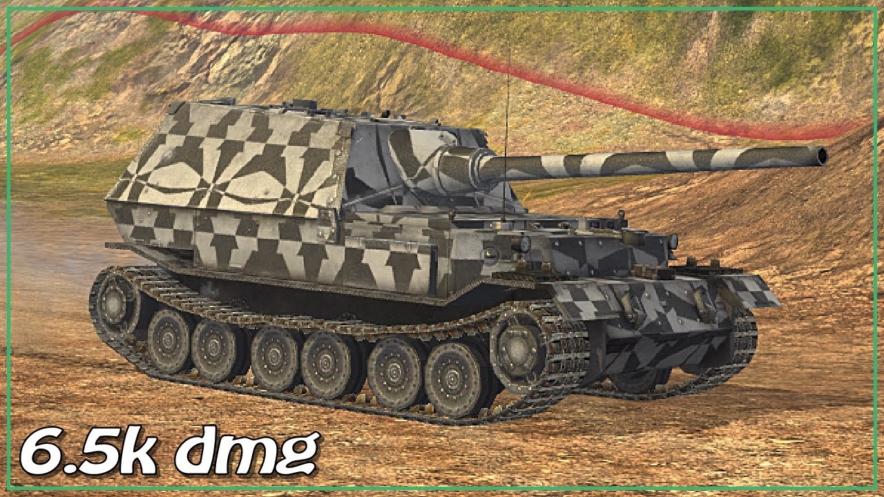 Ferdinand &bull; 5 frags &bull; 6.5k dmg &bull; WoT Blitz