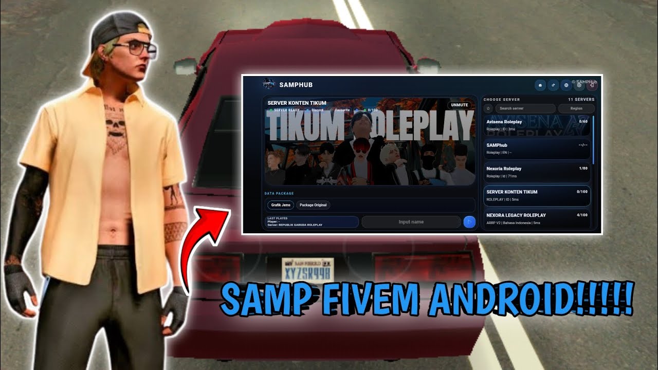 [SHARE] CLIENT SIDE SERVER YANG LAGI VIRALL MIRIP FIVEM!!!!!