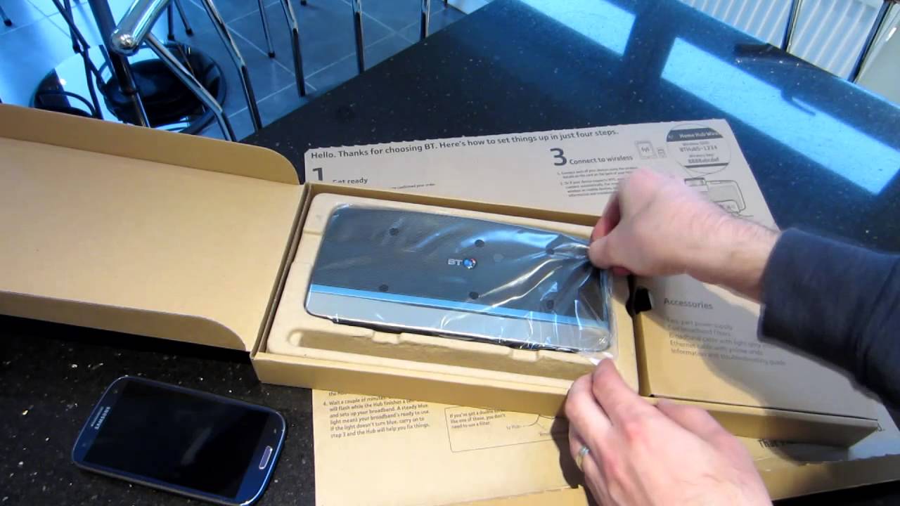 Unboxing BT Home Hub 5