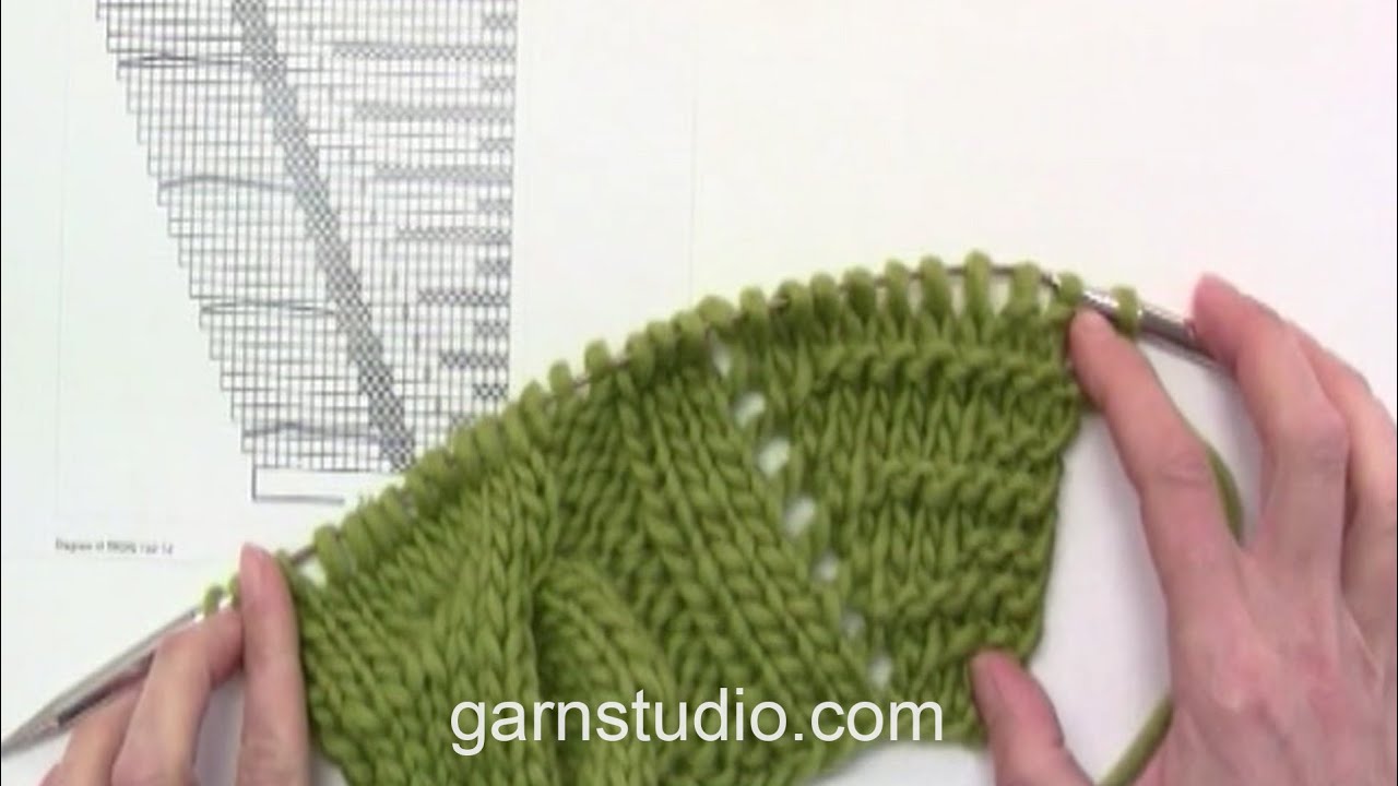How to knit A.1 in DROPS 150-12