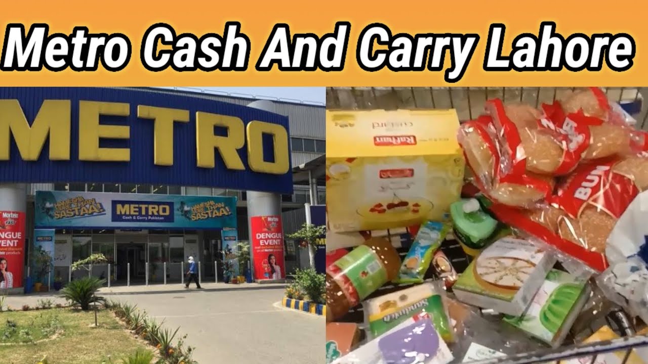 Metro Cash And Carry Lahore ||Metro Shopping Mall lahore Grocery Haul