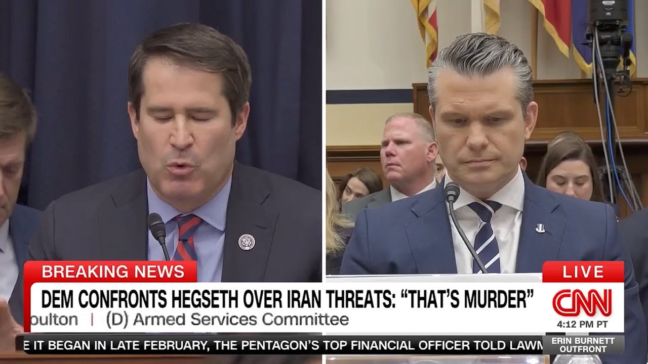Seth Moulton calls out Pete Hegseth for WAR CRIMES