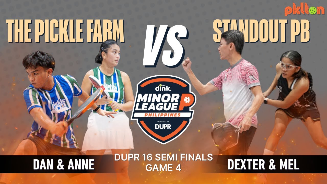 The Pickle Farm vs Stand Out Pickleball - Game 4 | MiLP DUPR 16 Semi Finals | Full Match