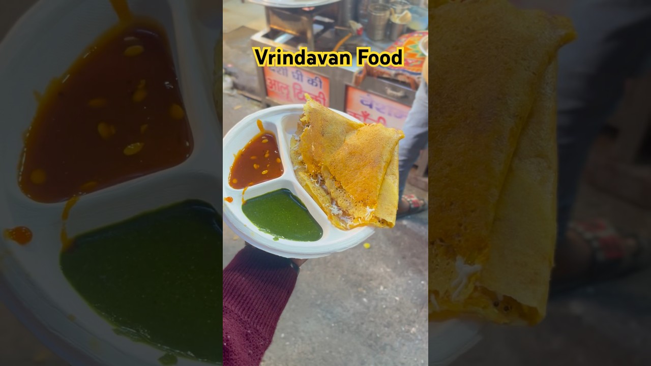 Vrindavan Food Tour 2025 || Vrindavan famous street food || Must Try food in Vrindavan