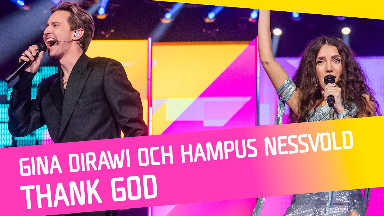 ÖPPNINGSNUMMER: Gina Dirawi & Hampus Nessvold - Thank God