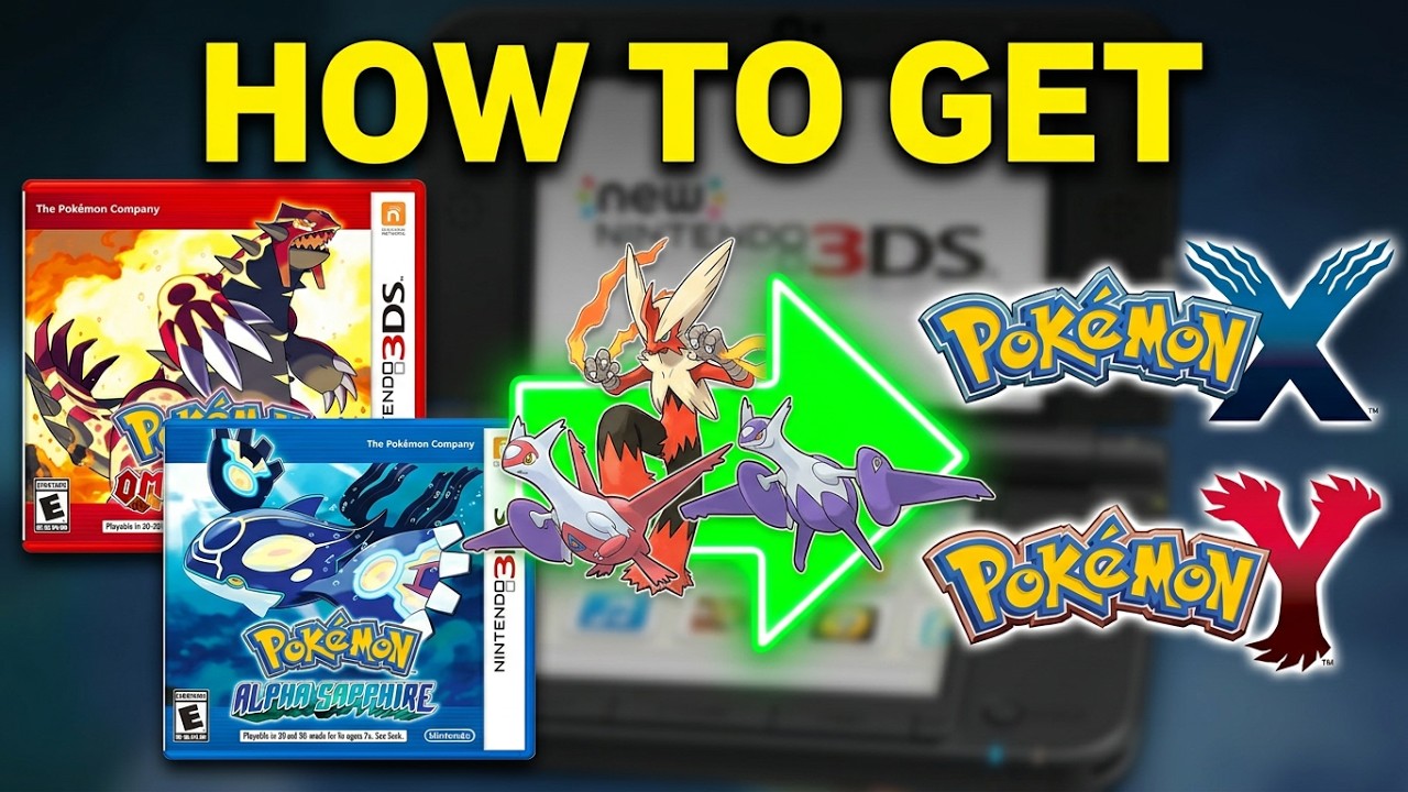 Как получить мега-Блейзикена, мега-Латиоса и мега-Латиаса в Pok&eacute;mon X и Y