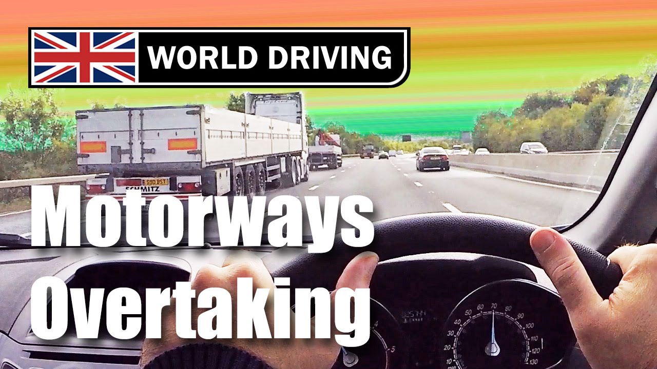 Overtaking on a motorway driving lesson - Motorway tips