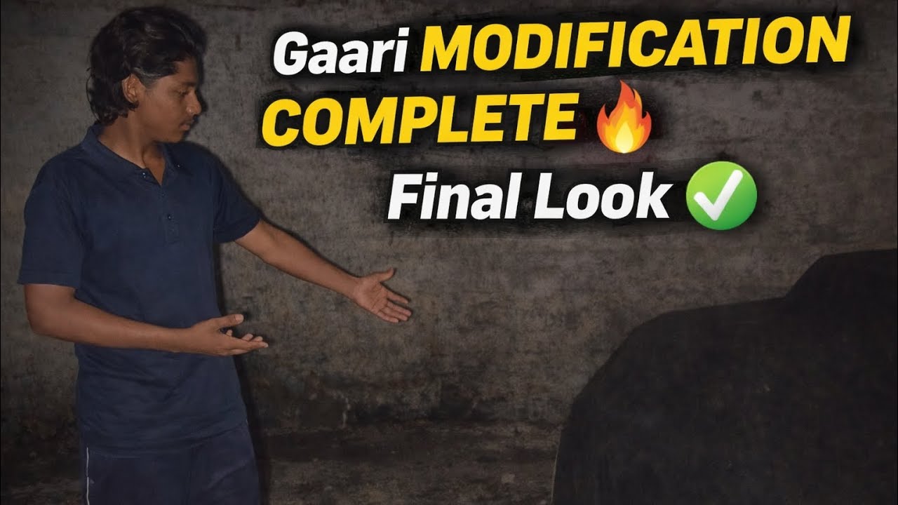Gaari Modification Complete 🔥 | Final Look ✅ | Hamid Ki Duniya