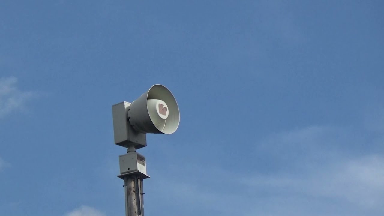 High Pitched Federal Signal 2001-130 Alert & Attack Cowpens SC 1/1/22