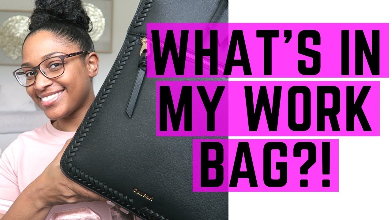 What's In My Workbag? | CALPAK Kaya Laptop Backpack