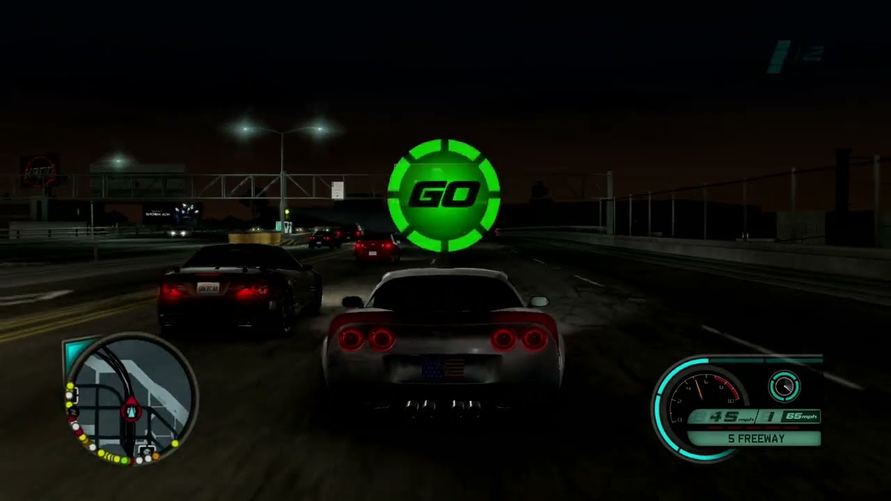 Midnight Club: LA | Corvette Z06 Freeway Racing