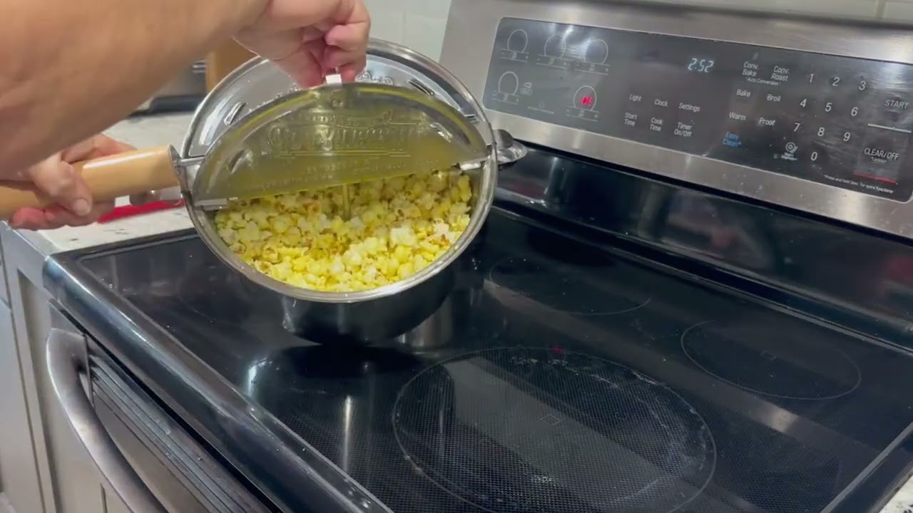 Original Whirley Pop Popcorn Maker   Wabash Valley Farms Gourmet Popcorn Popper Review