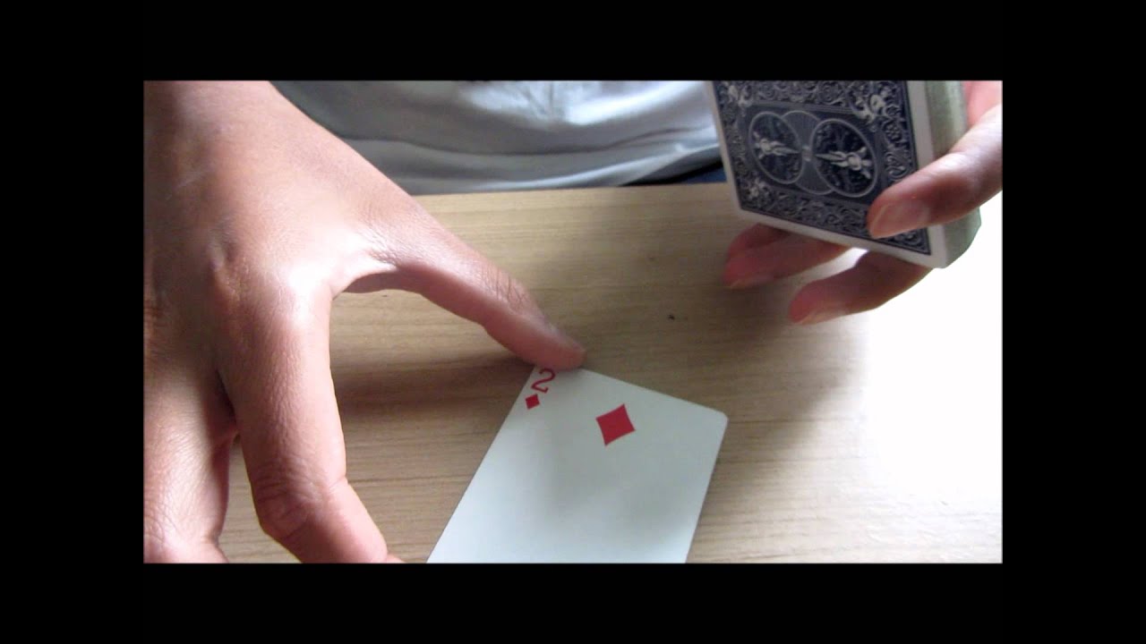 Amazing impromptu street magic card trick tutorial
