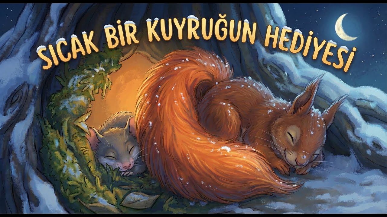 Sıcak Bir Kuyruğun Hediyesi - Uyku Zamanı Masalları #37 #masal #masaldinle  #uykumasalları