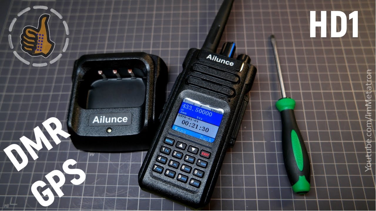 Посмотрим на Ailunce HD1 DMR (GPS)