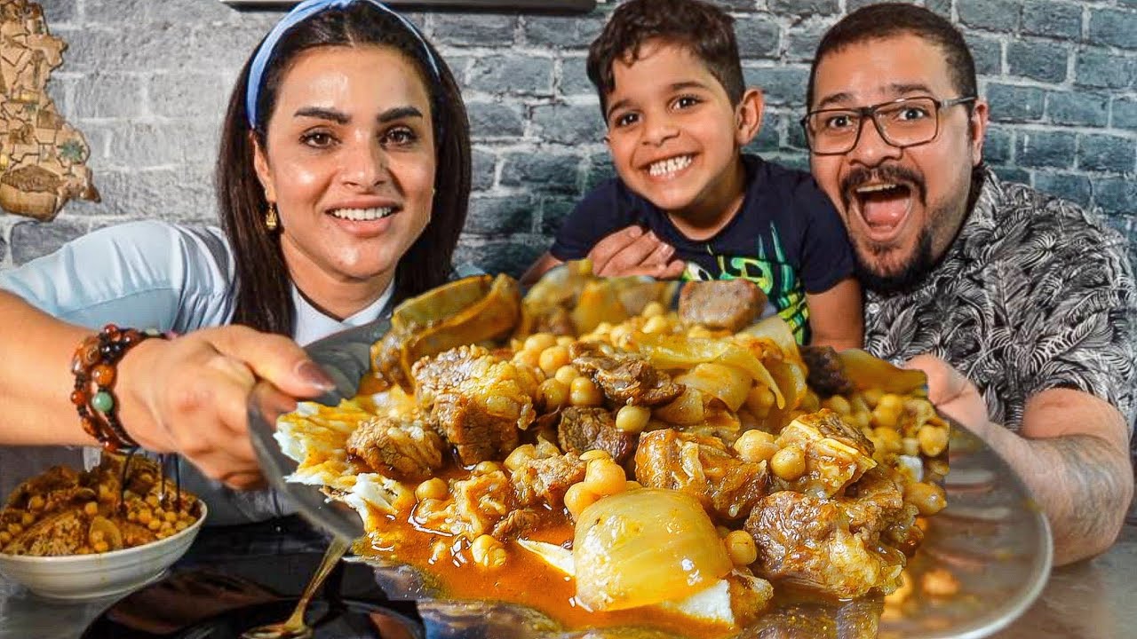 تحدي تشريب ثريد احمر بالحم عراقي 🇮🇶