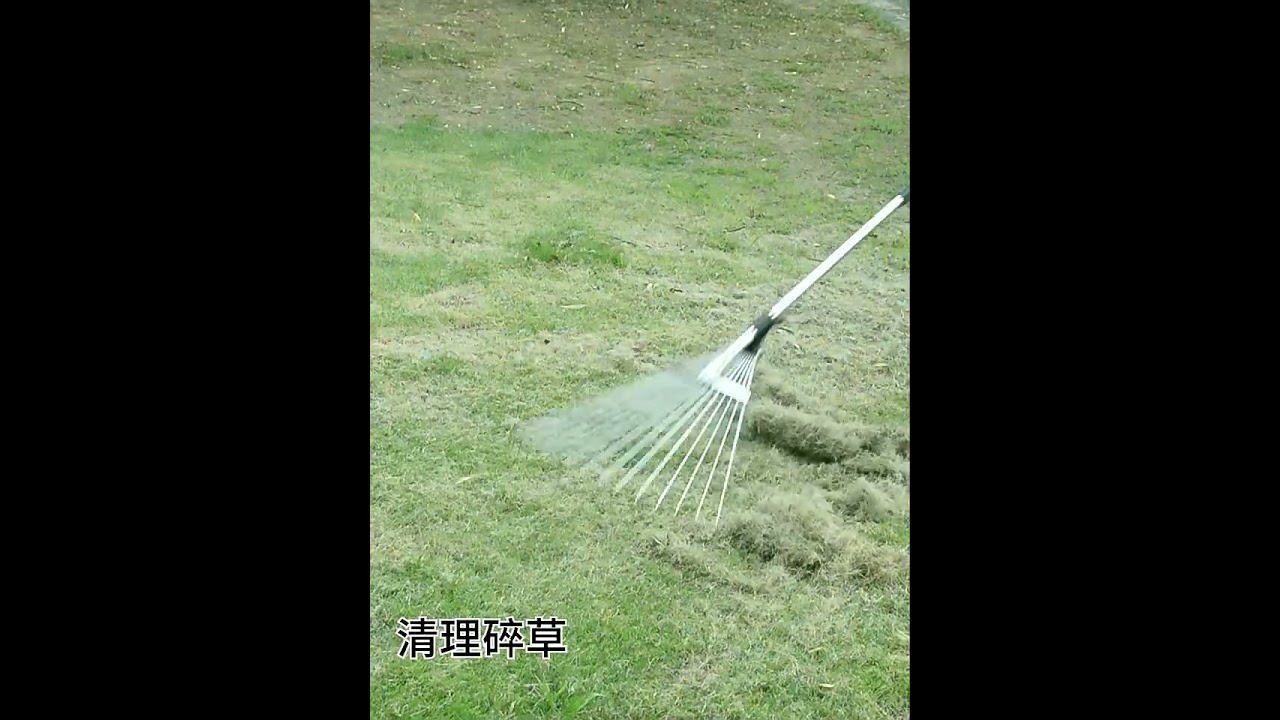 Teeth Heavy Duty Steel Metal Rake Head Lawn Leaves Garden - Garden Tools