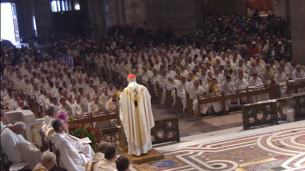 Messe de la Fête du Sacré-Coeur 3 juin 2016 et jubilé des prêtres