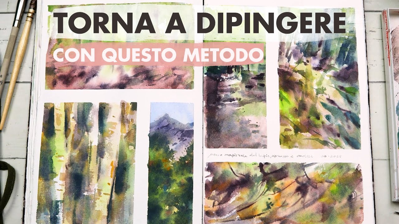 Tornare a dipingere 🎨 DOPO LE VACANZE